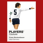Franz Beckenbauer Players Couture Frame Red