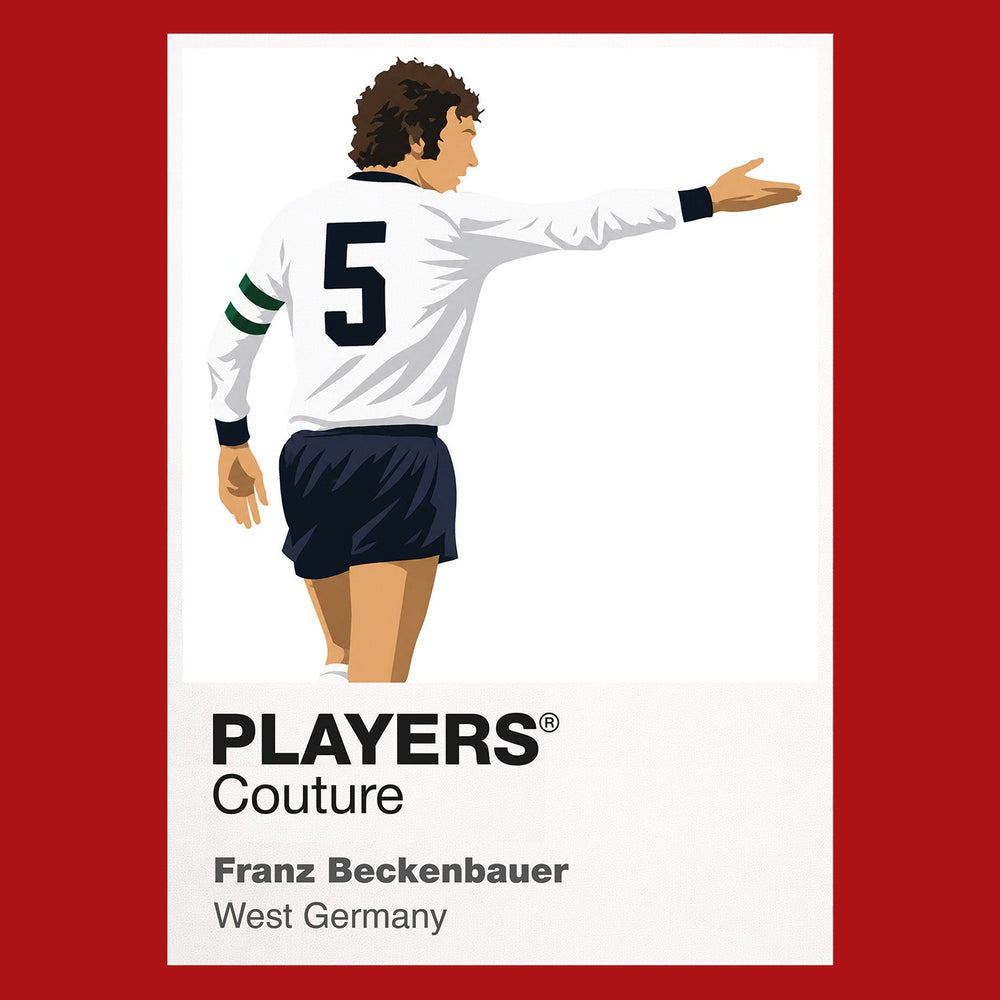 Franz Beckenbauer Players Couture Frame Red