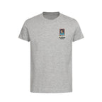 Franz Beckenbauer World Cup Sticker Kids T-Shirt – franz beckenbauer sticker kids grey tshirt Players Couture design