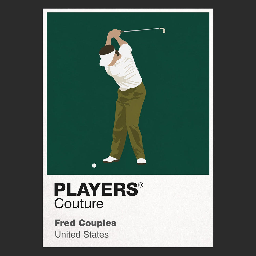 Fred Couples Golf Icon Frame Men's Polo Shirt