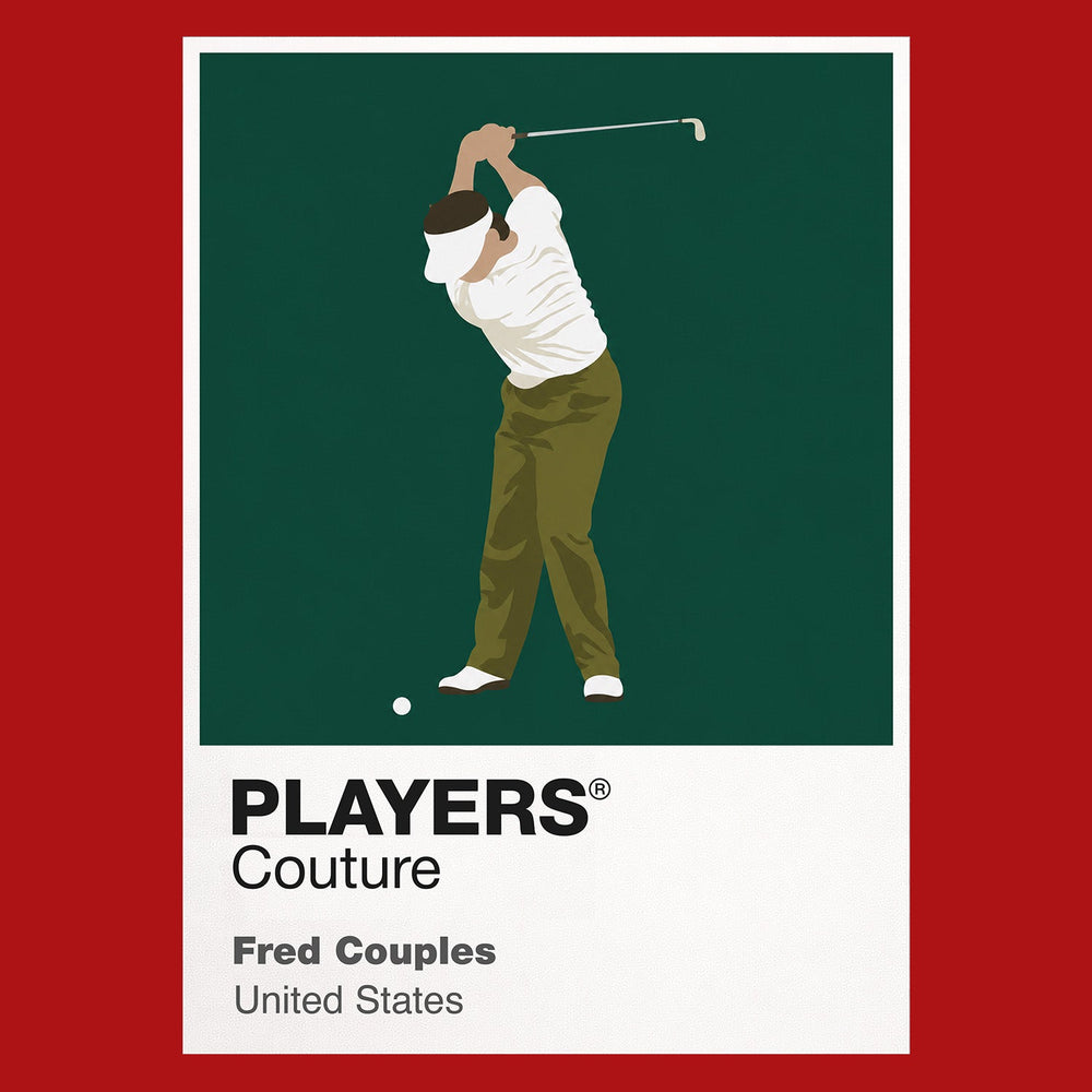Fred Couples Golf Icon Frame Men's Polo Shirt