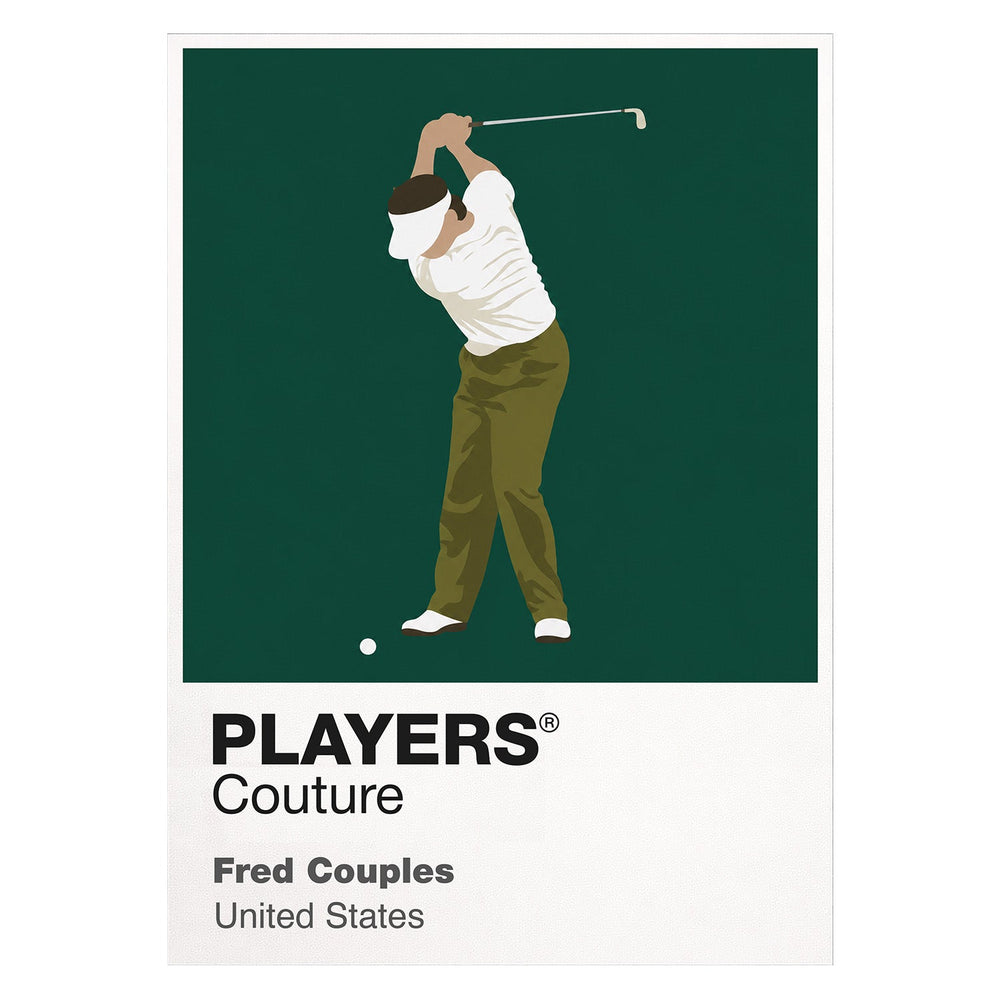 Fred Couples Golf Icon Frame Men's Polo Shirt