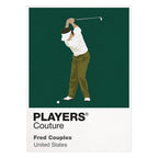 Fred Couples Golf Icon Frame Men's Polo Shirt