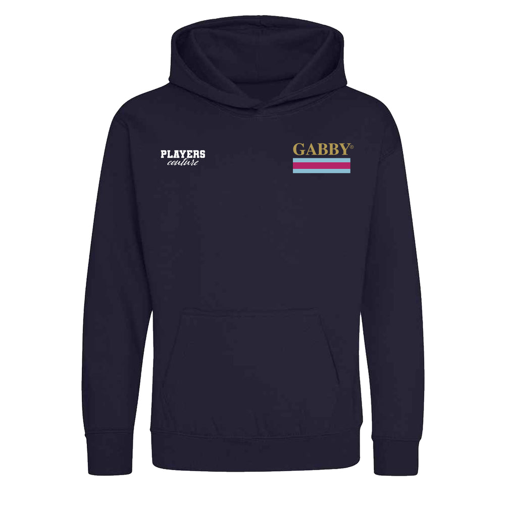 Gabby Agbonlahor Logo Players Couture Kids Hoodie Navy
