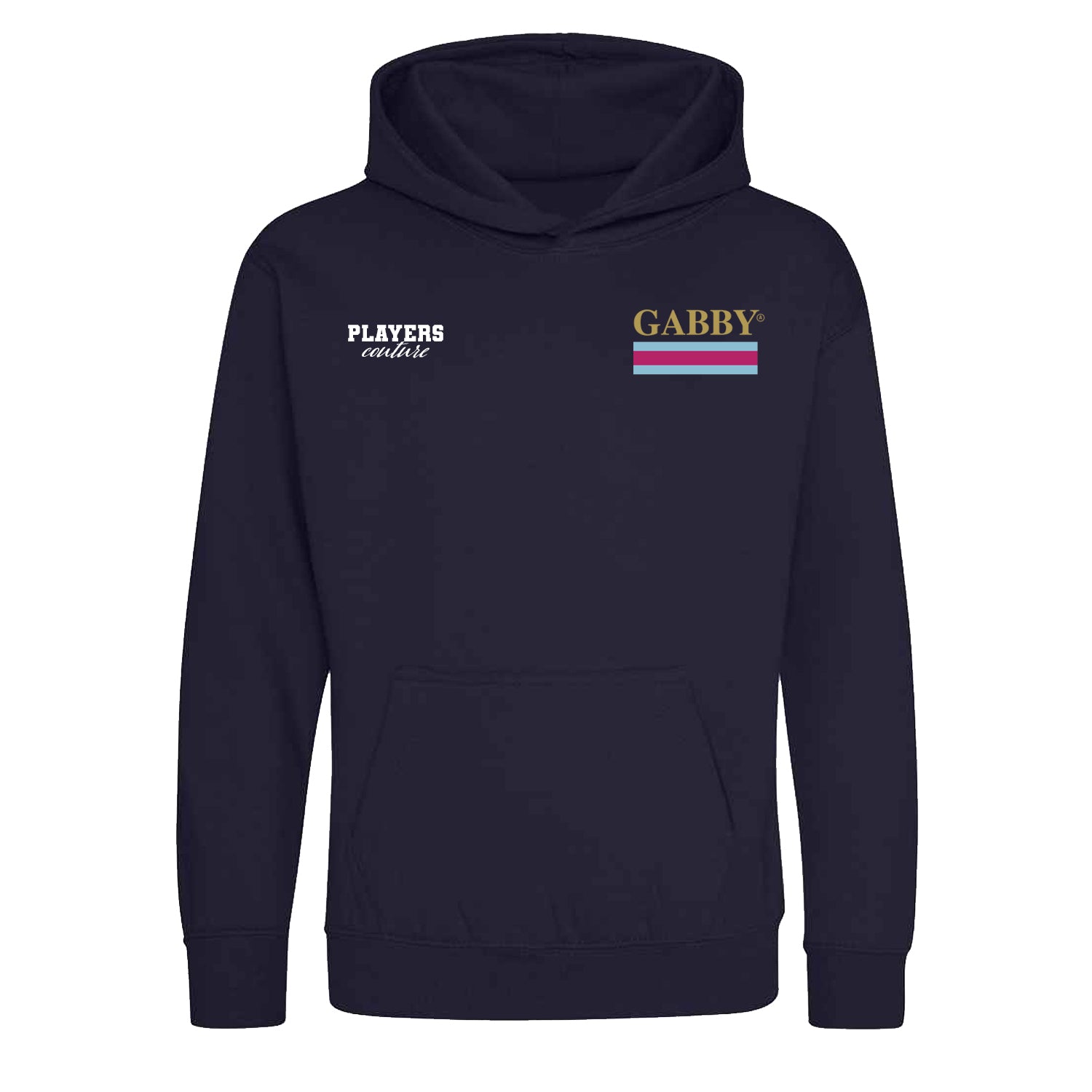 Gabby Agbonlahor Logo Players Couture Kids Hoodie Navy