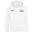 Gabby Agbonlahor Logo Players Couture Kids Hoodie White