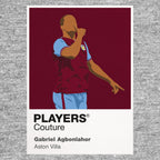 Gabriel Agbonlahor Aston Villa Icon Frame — art card and garment shots