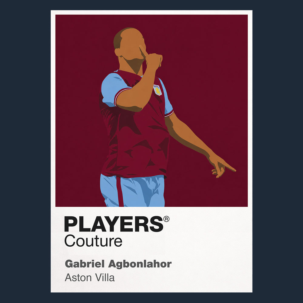 Gabriel Agbonlahor Aston Villa Icon Frame Men's T-Shirt
