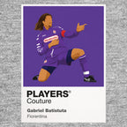 Gabriel Batistuta Fiorentina Icon Frame Men's Hoodie