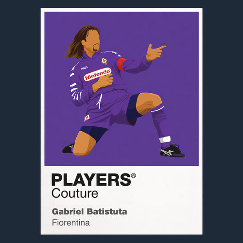 Gabriel Batistuta Fiorentina Icon Frame - Icon Design (View 8)