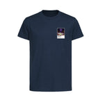 Gabriel Batistuta Fiorentina Icons in Lights Frame Kids T-Shirt in Navy