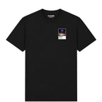 Gabriel Batistuta Fiorentina Icons in Lights Frame Men's T-Shirt in Black