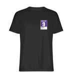 Gabriel Batistuta 9 Football t-shirt – black men's t-shirt featuring the Gabriel Batistuta 9 Football Players Couture logo