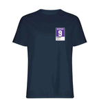 Gabriel Batistuta 9 Football t-shirt – navy men's t-shirt featuring the Gabriel Batistuta 9 Football Players Couture logo