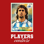 Gabriel Batistuta World Cup Sticker Men's Hoodie – gabriel batistuta red Players Couture design