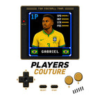 Gabriel Magalhaes Icon 1P 8-Bit Men's T-Shirt