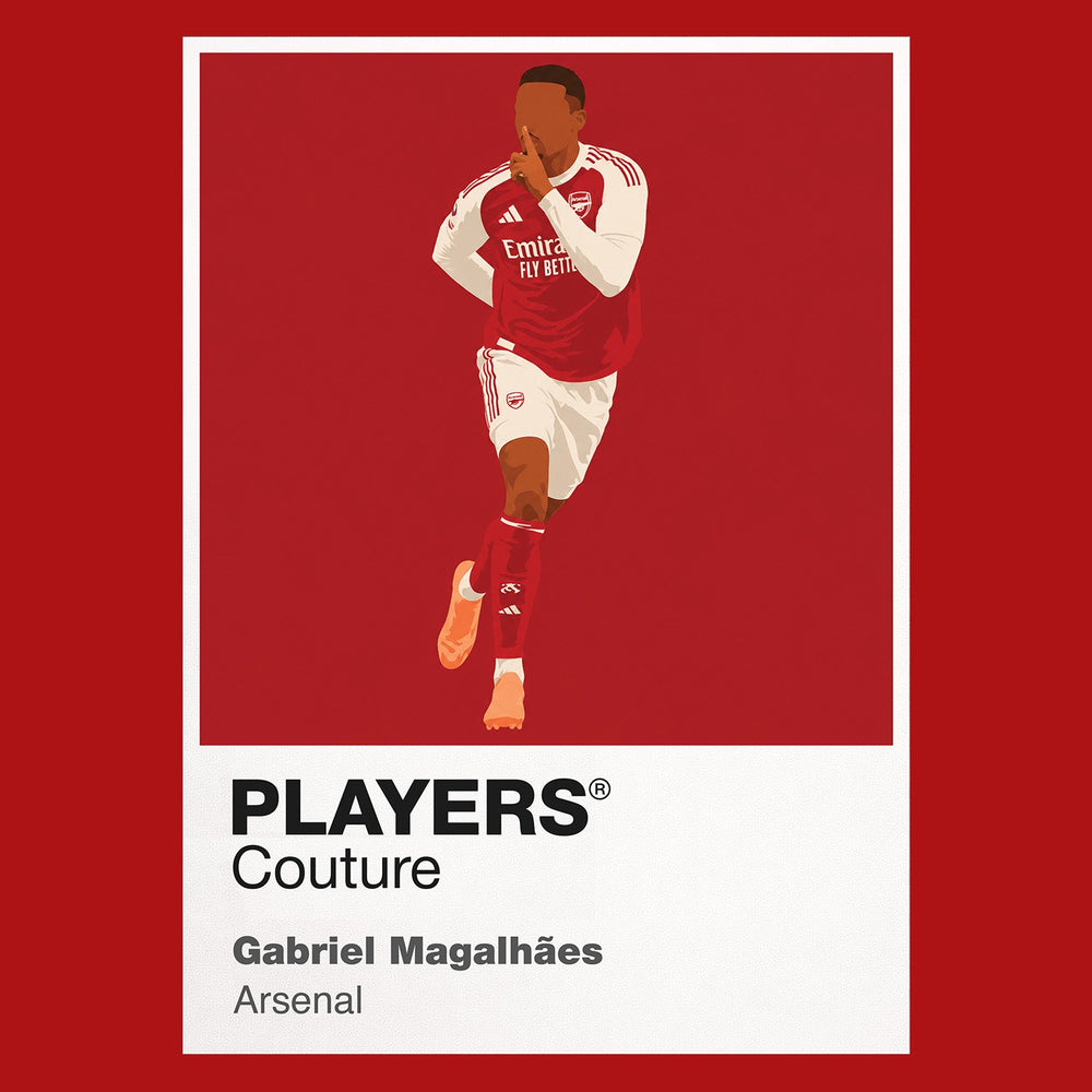 Gabriel Magalhaes Arsenal Icon Frame Men's T-Shirt – image 10