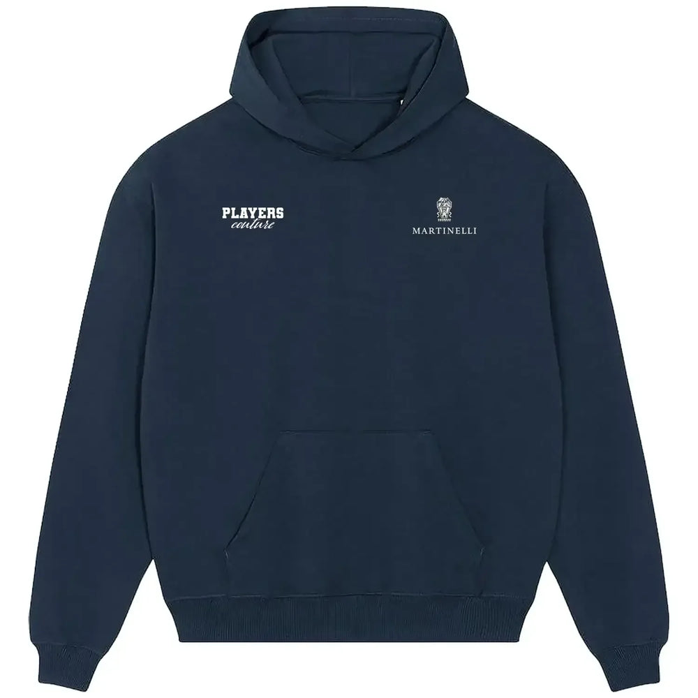 Gabriel Martinelli hoodie – navy men's hoodie featuring the Gabriel Martinelli Players Couture logo