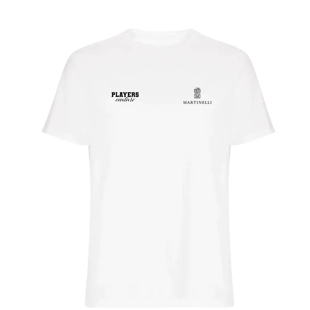 Gabriel Martinelli Logo Players Couture Mens T-Shirt - White / S | Arsenal, Brazil, Fashion Collection, Football, Men's, T-Shirts, Volume 1