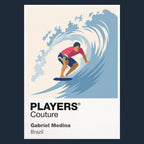 Gabriel Medina Men's T-Shirt - Navy