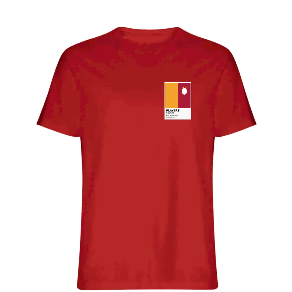 Galatasaray t-shirt – red men's t-shirt featuring the Galatasaray Players Couture logo
