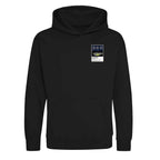 Gallacher, Milburn and Shearer Newcastle United Icons in Lights Frame Kids Hoodie in Black