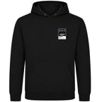 Gallacher, Milburn and Shearer Newcastle United Icons in Lights Frame Men's Hoodie in Black