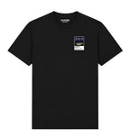 Gallacher, Milburn and Shearer Newcastle United Icons in Lights Frame Men's T-Shirt in Black