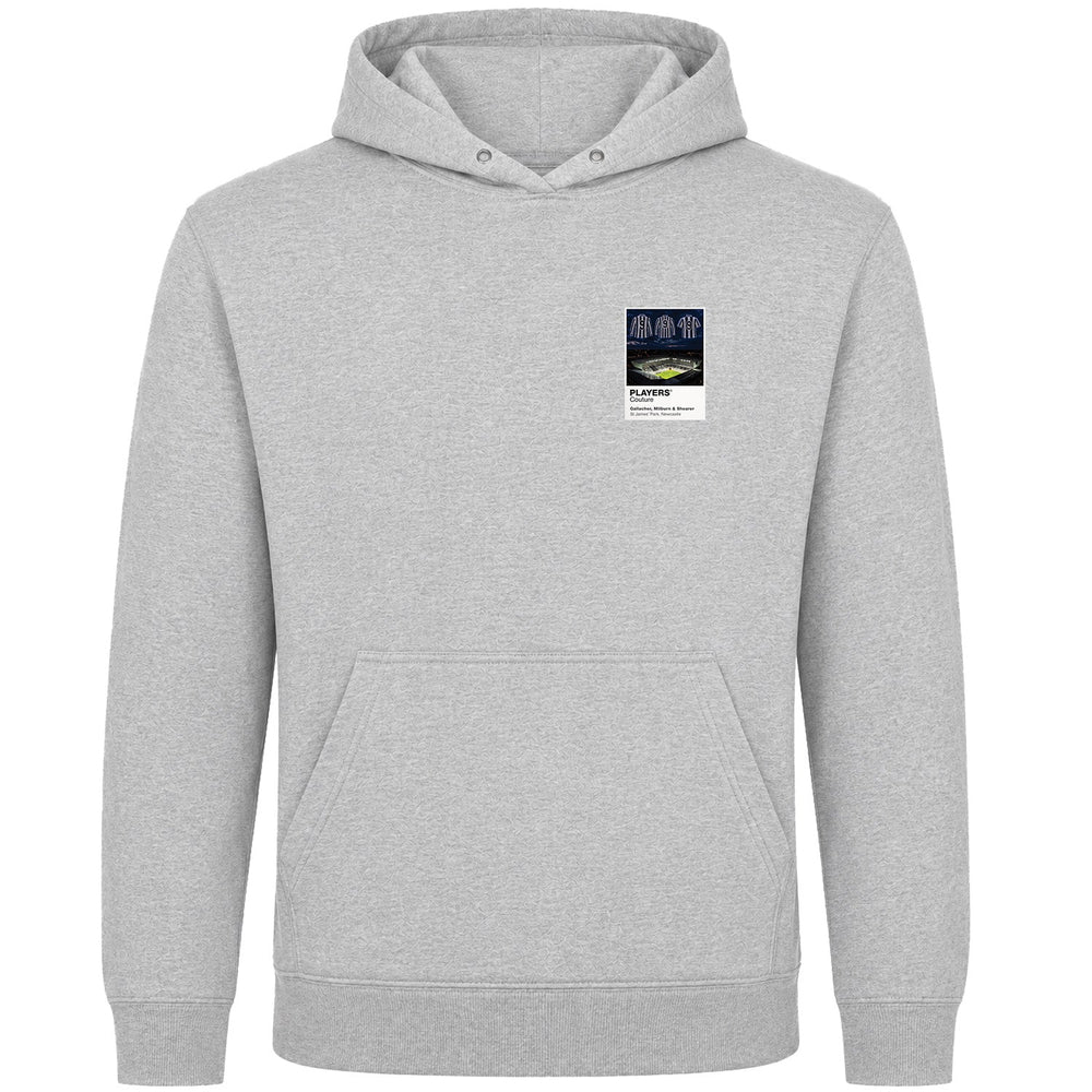 Gallacher, Milburn and Shearer Newcastle United Icons in Lights Frame Men's Hoodie in Gray