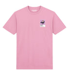 Galopin Des Champs horse racing T-shirt – mens pink tshirt view