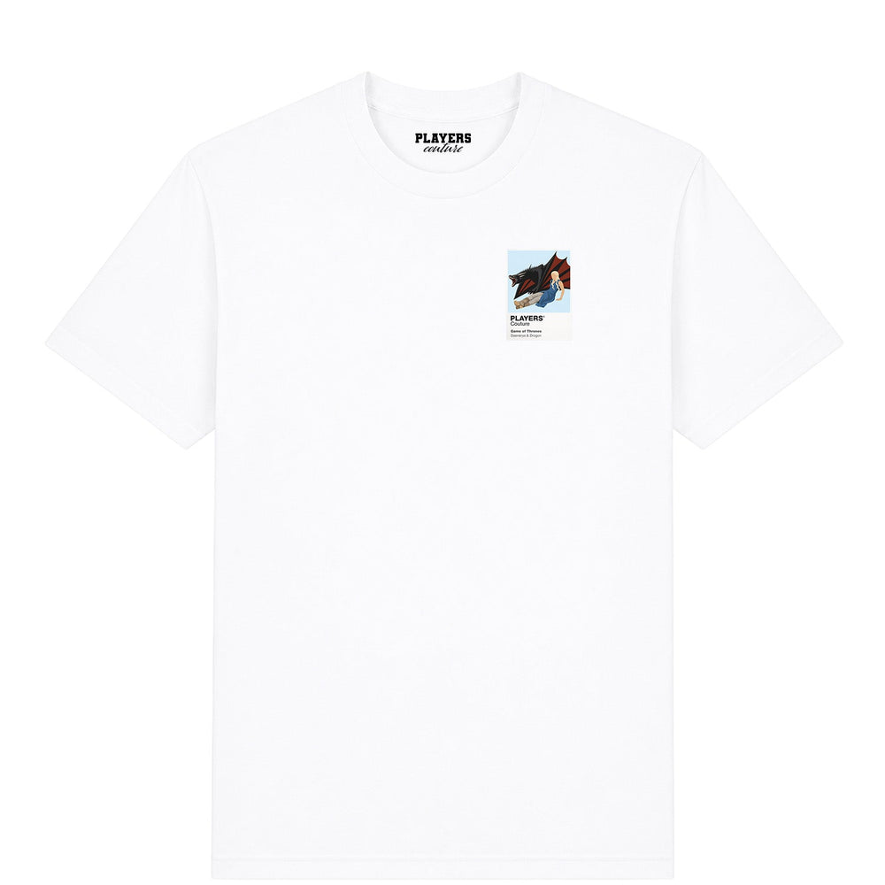 Daenerys Targaryen Game of Thrones men's T-shirt in white
