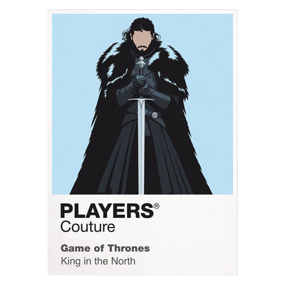 Jon Snow Jon Snow in black Night's Watch cloak carrying Longclaw beneath falling snow Icon Frame artwork on white