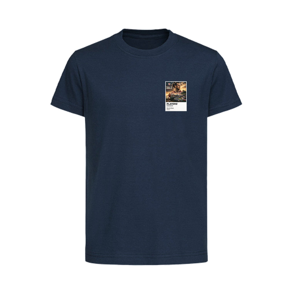 Gareth Bale Wales Atlas Frame White kids t-shirt by Players Couture