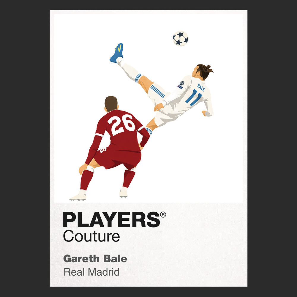 Gareth Bale Real Madrid Icon Frame — Black