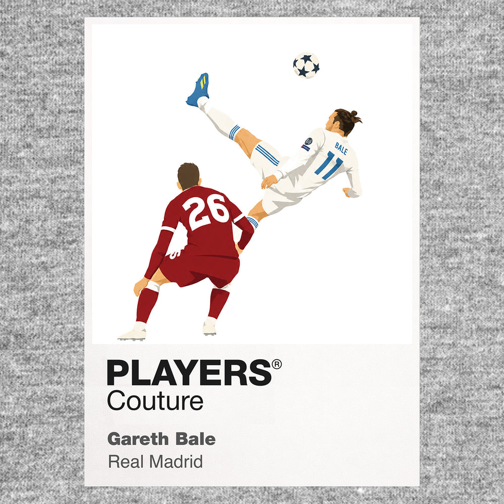 Gareth Bale Real Madrid Icon Frame — Gray