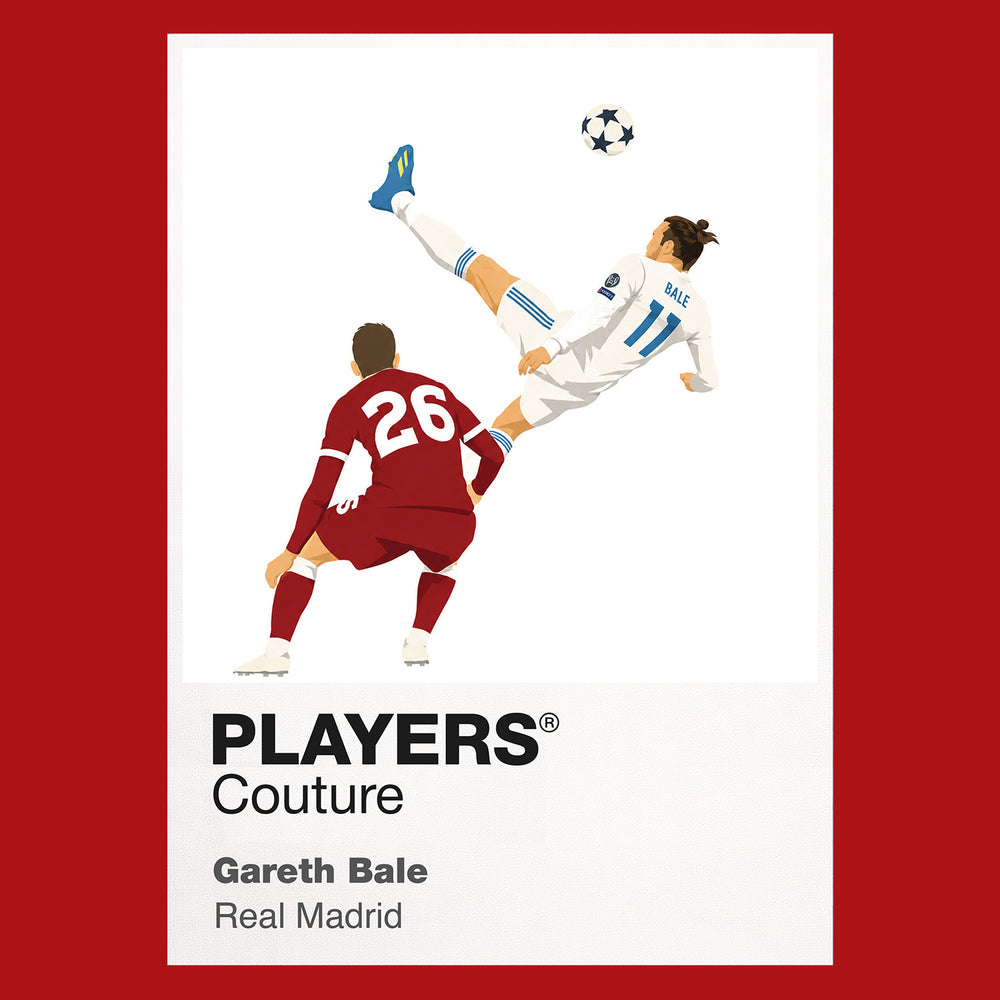 Gareth Bale Real Madrid Icon Frame — Red