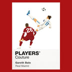 Gareth Bale Real Madrid Icon Frame — Red
