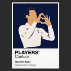 Gareth Bale Tottenham Hotspur Heart Icon Frame Men's T-Shirt