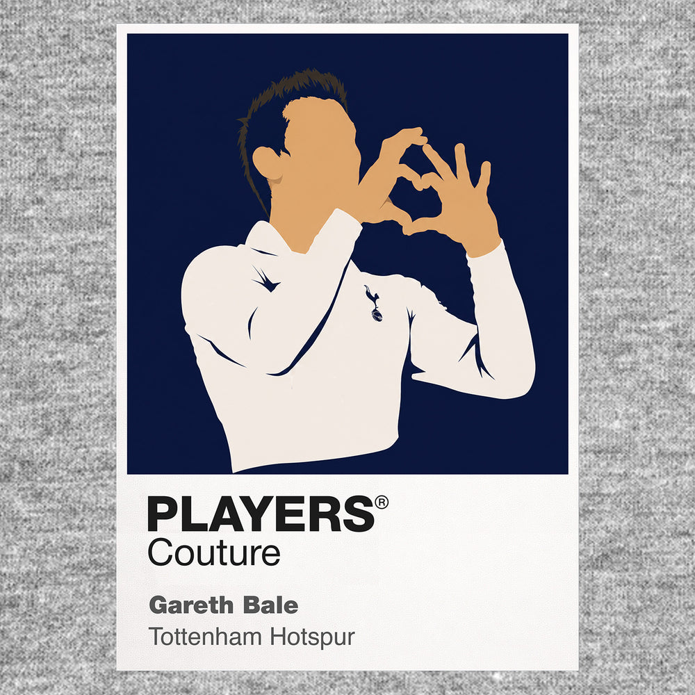 Gareth Bale Tottenham Hotspur Heart Icon Frame Men's T-Shirt