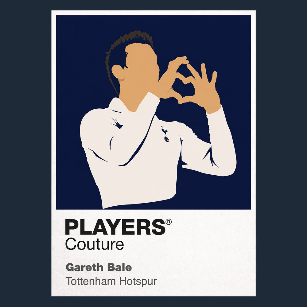 Gareth Bale Tottenham Hotspur Heart Icon Frame Men's T-Shirt