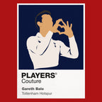 Gareth Bale Tottenham Hotspur Heart Icon Frame Men's T-Shirt