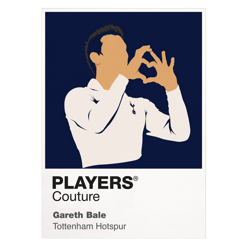 Gareth Bale Tottenham Hotspur Heart Icon Frame Men's T-Shirt