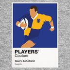 Garry Schofield Leeds Rhinos rugby league hoodie grey