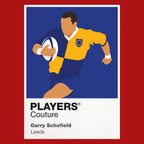 Garry Schofield Leeds Rhinos rugby league T-shirt red