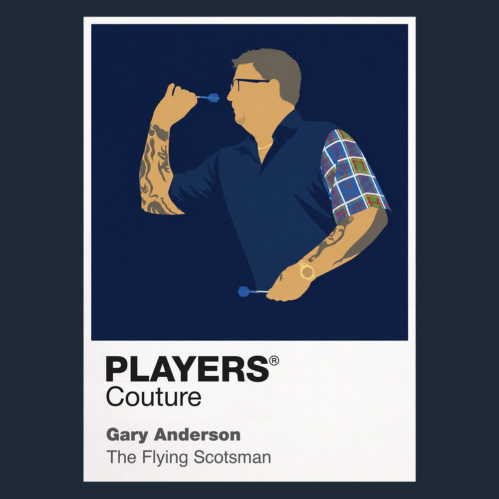 Gary Anderson Darts Icon Frame - Icon Design (View 3)