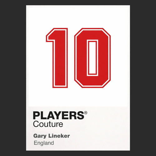 Gary Lineker 10 Football Shirt Frame - Icon Design (View 10)