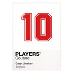 Gary Lineker 10 Football Shirt Frame Men's Hoodie – white close-up detail shot of the Gary Lineker 10 Football Players