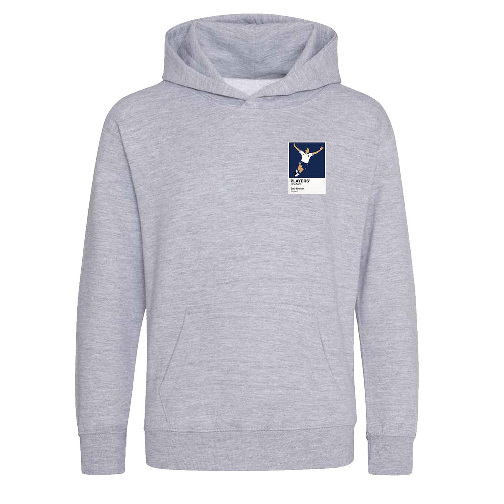 Gary Lineker Players Couture Kids Gray Hoodie