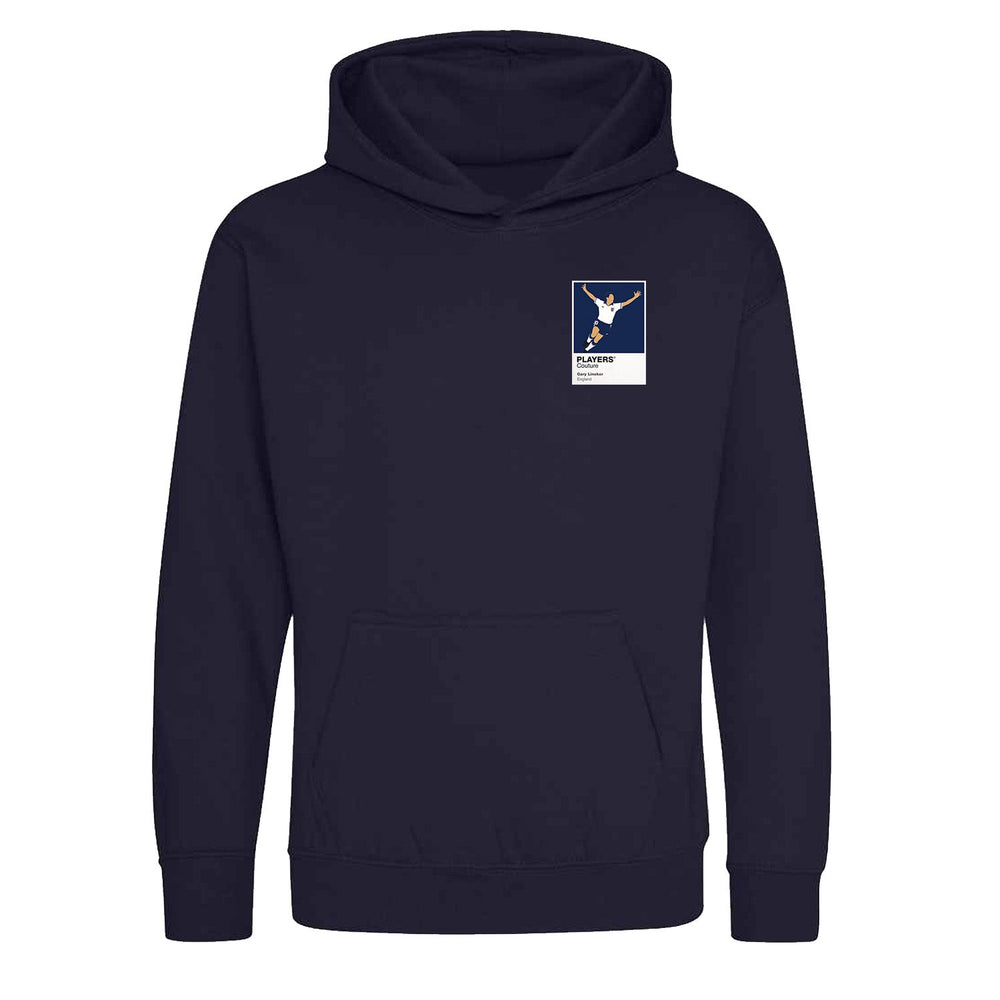 Gary Lineker Players Couture Kids Navy Hoodie