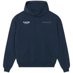 Gary Neville hoodie – navy men's hoodie featuring the Gary Neville Players Couture logo